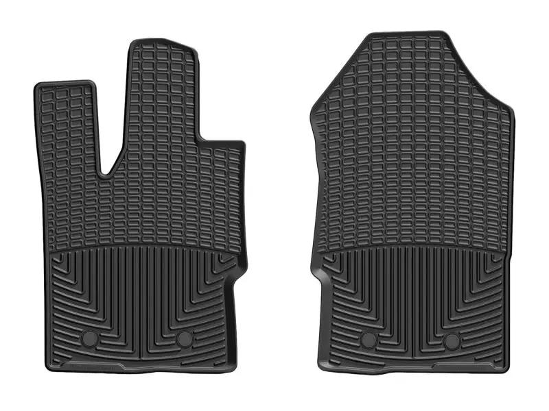 WeatherTech WT Rubber Mats - Front - Blk by WeatherTech