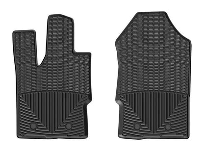 WeatherTech WT Rubber Mats - Front - Blk by WeatherTech