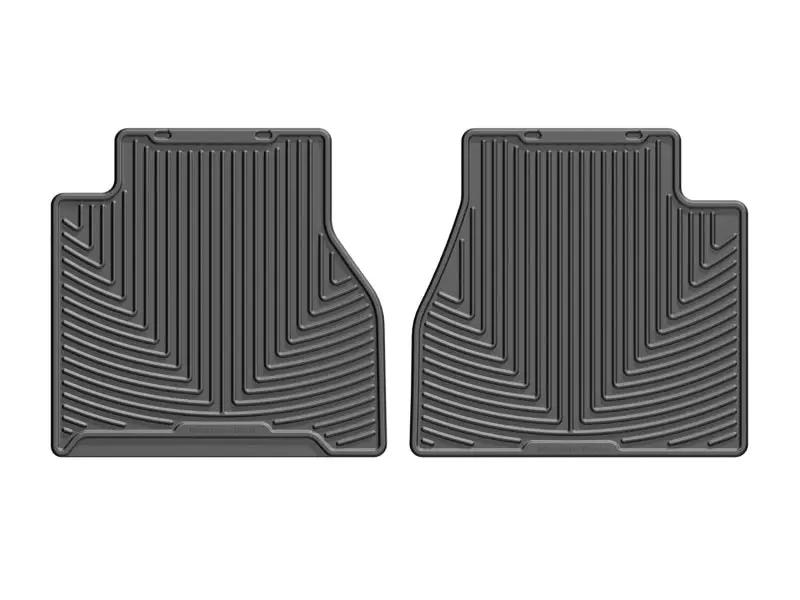 WeatherTech WT Rubber Mats - Rear - Blk by WeatherTech