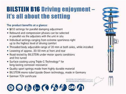 Bilstein BIL B16 Series Suspension Kits