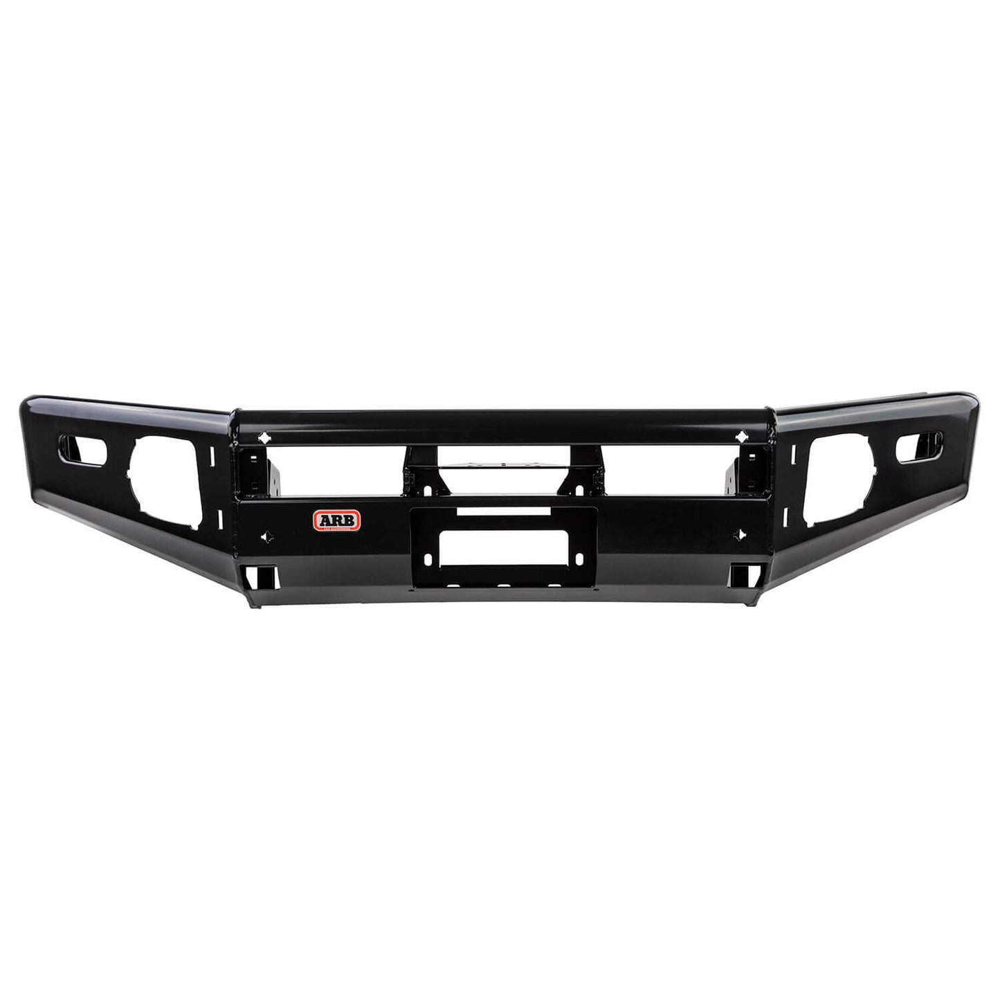 ARB Summit Sahara Bar, Optional Center Tube, Jacking Points, Buffers, Provision for Winch, Driving Lights, CB Antenna, Recessed Fog Lights, Split Pan Design