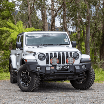ARB Winch Bumper, Vehicle-specific, Includes provision for OE safety features