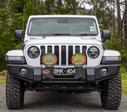 ARB Winch Bumper, Vehicle-specific, Includes provision for OE safety features
