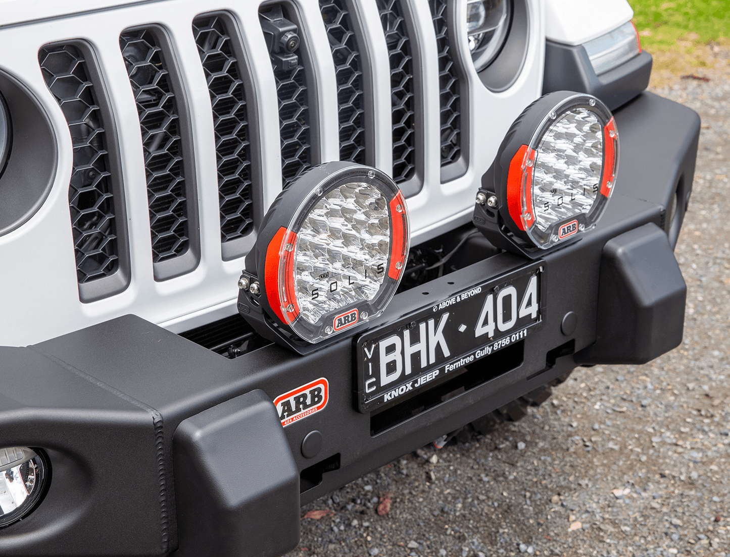 ARB Winch Bumper, Vehicle-specific, Includes provision for OE safety features
