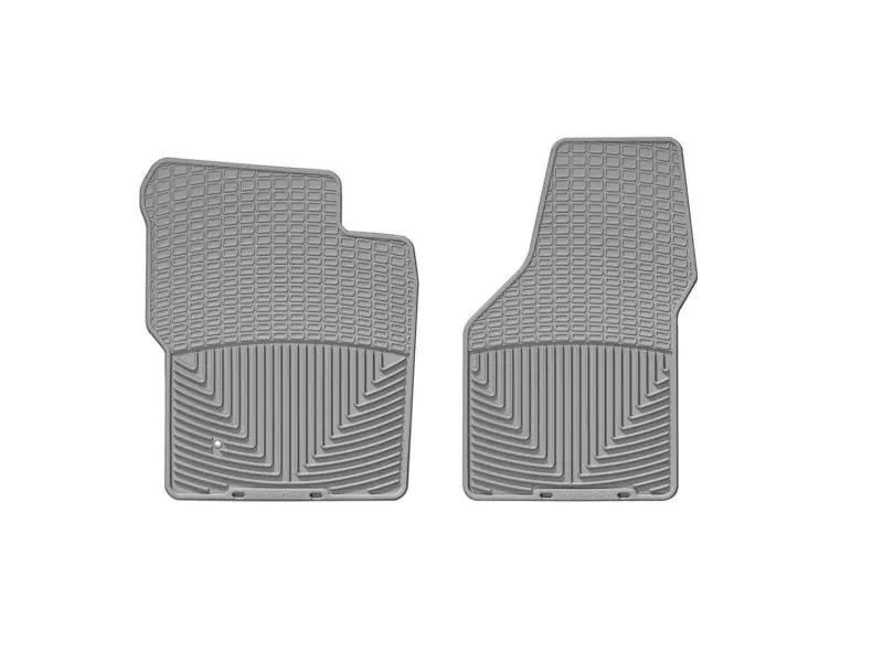 WeatherTech WT Rubber Mats - Front - Grey by WeatherTech