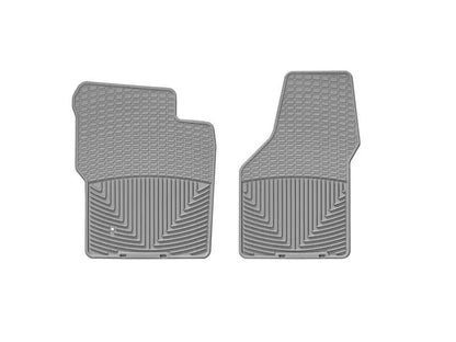 WeatherTech WT Rubber Mats - Front - Grey by WeatherTech