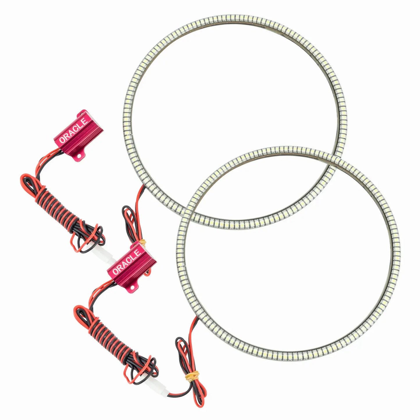 Oracle Lighting This universal LED Halo kit are waterproof and thus can easily be installed onto outside of lens with included 3M adhesive backing. Quick wiring to any 12V power source. Different ColorSHIFT(tm) controller options, sold separately. by Oracle Lighting