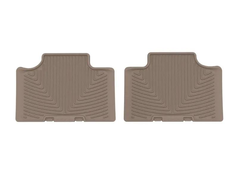 WeatherTech WT Rubber Mats - Rear - Tan by WeatherTech