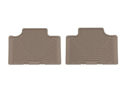 WeatherTech WT Rubber Mats - Rear - Tan by WeatherTech