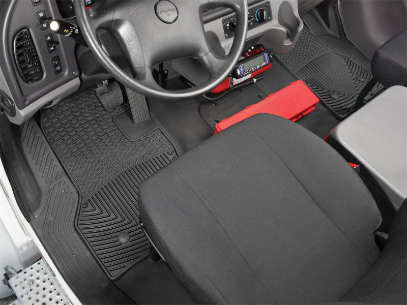 WeatherTech WT Rubber Mats - Front - Blk by WeatherTech