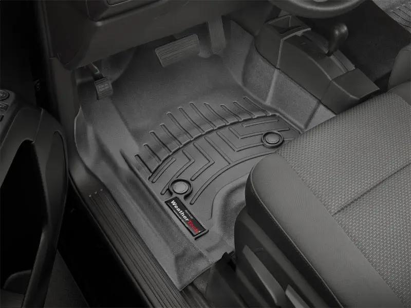 WeatherTech WT FloorLiner - Front - Blk by WeatherTech