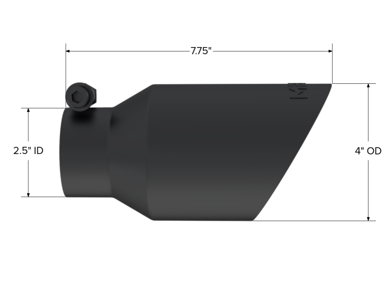 MBRP Univ Exhaust Tips BLK by MBRP