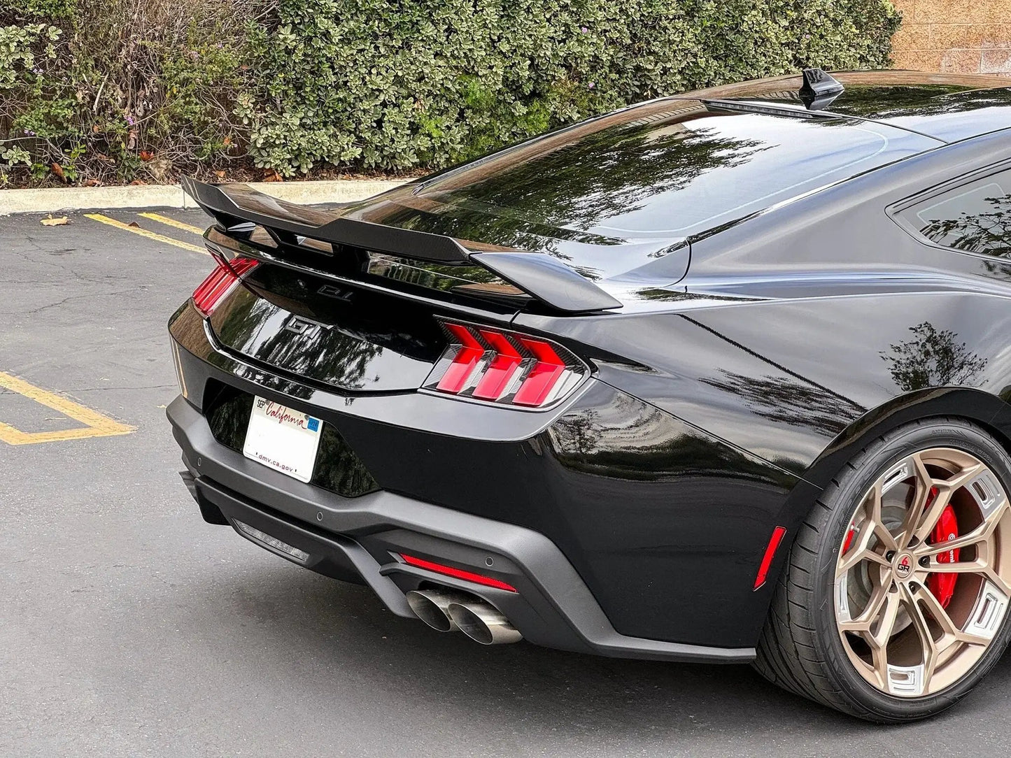 NYTOP 2024-Current Ford Mustang Dry Carbon Taillight Cover by NYTOP