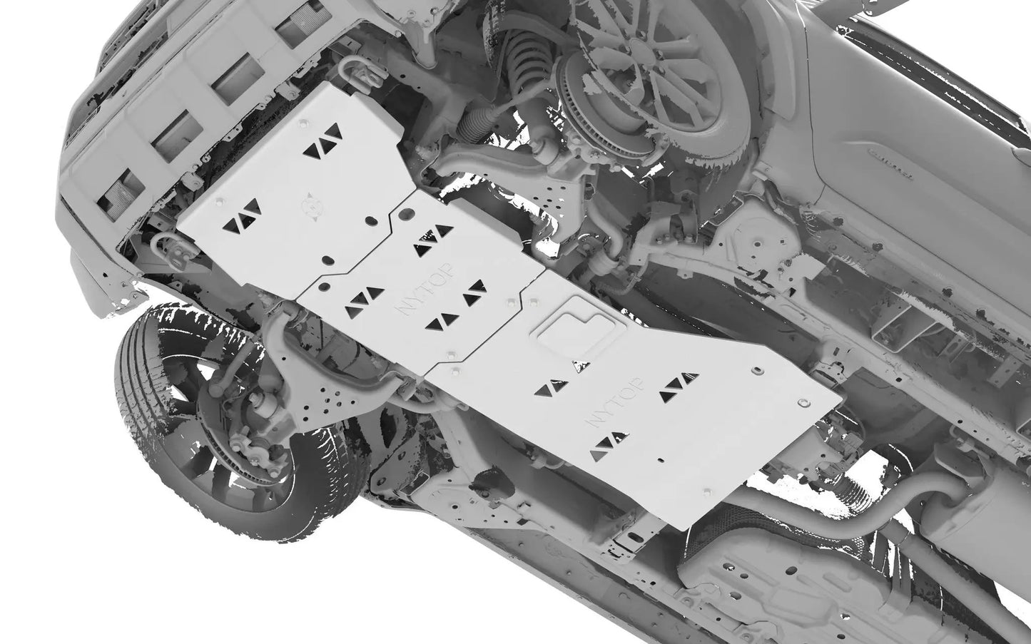 NYTOP 2025-Current Toyota 4Runner Skid Plate Assembly by NYTOP