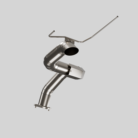NYTOP 2024-Current Lexus GX550/Toyota Land Cruiser Titanium Axle Dump Exhaust