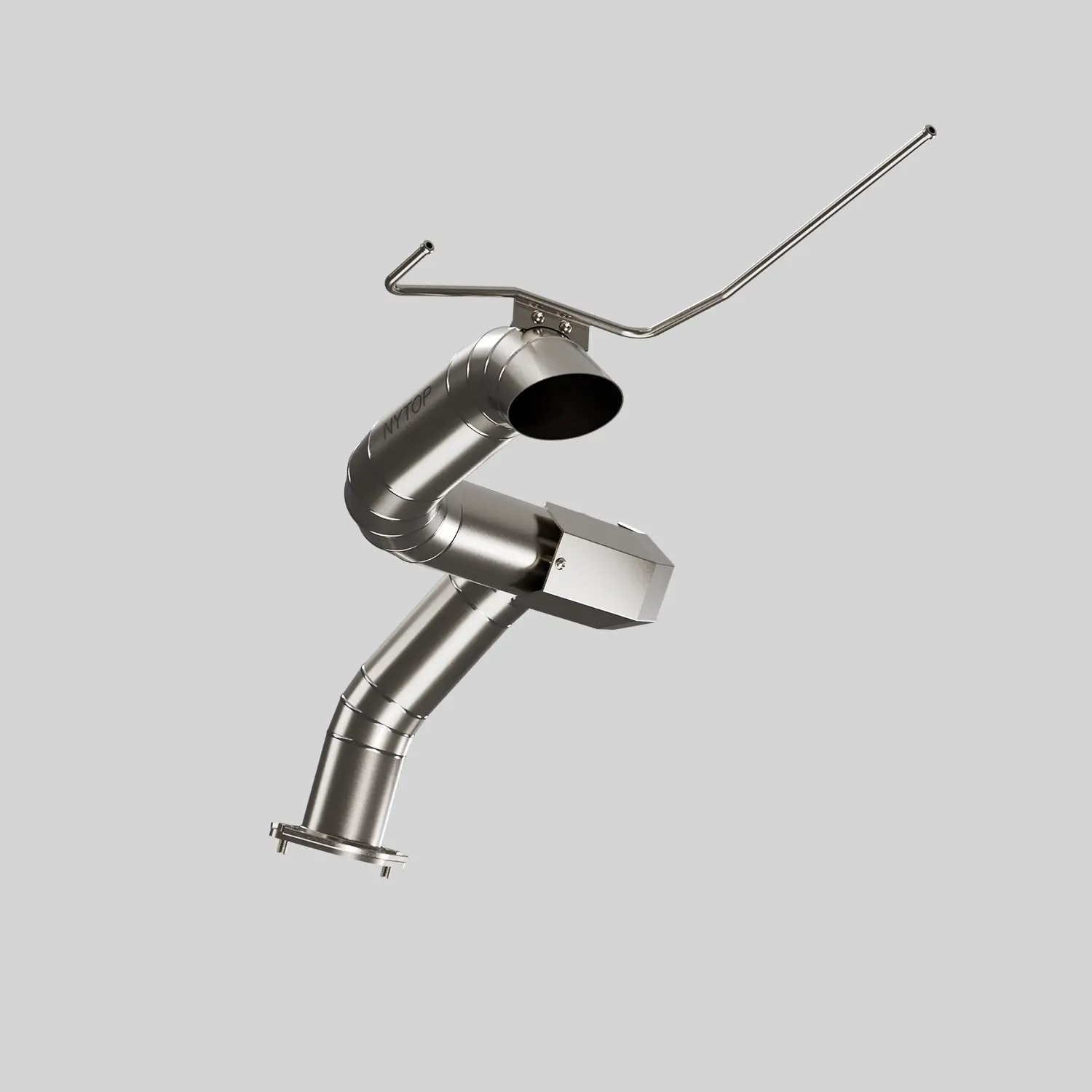 NYTOP 2024-Current Lexus GX550/Toyota Land Cruiser Titanium Axle Dump Exhaust by NYTOP