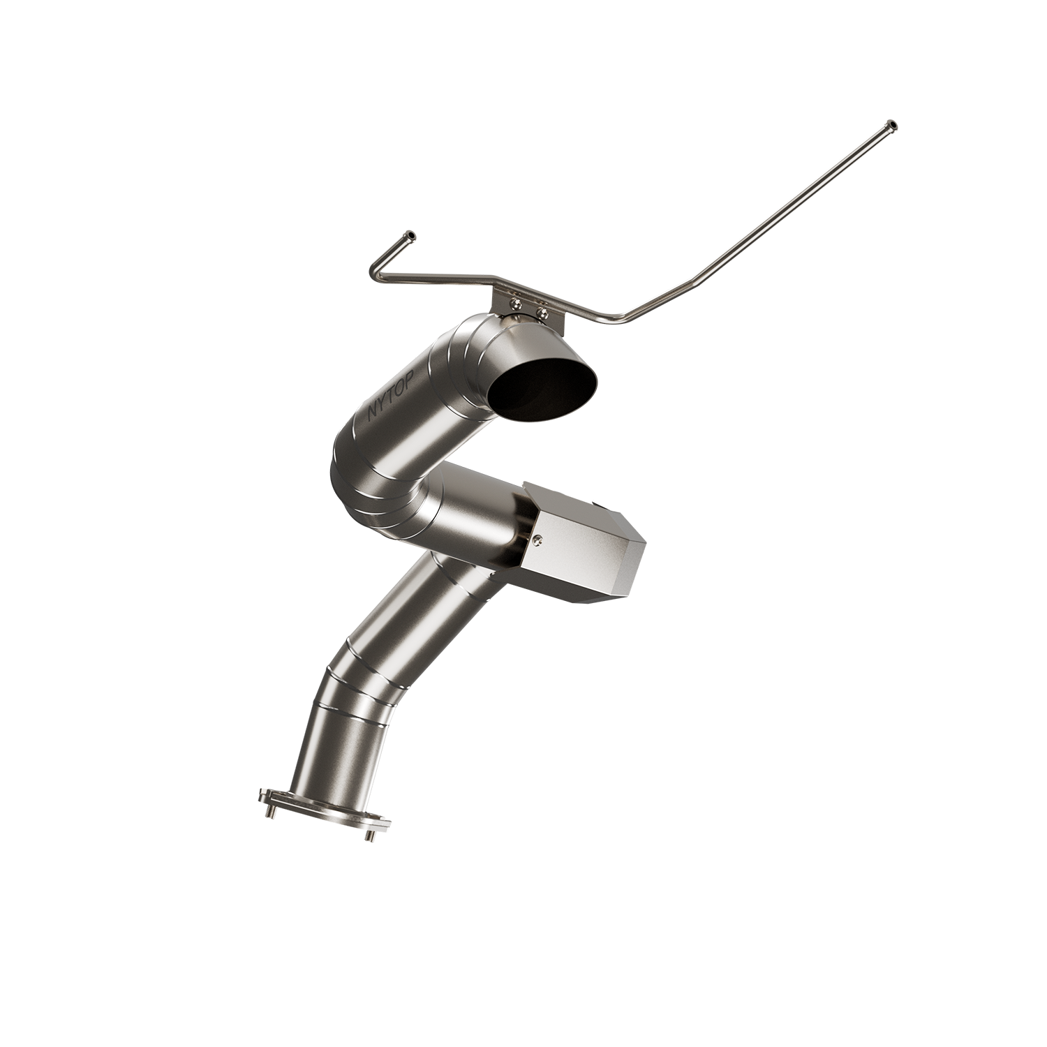 NYTOP 2024-Current Lexus GX550/Toyota Land Cruiser Titanium Axle Dump Exhaust by NYTOP