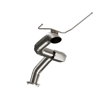 NYTOP 2024-Current Lexus GX550/Toyota Land Cruiser Titanium Axle Dump Exhaust by NYTOP