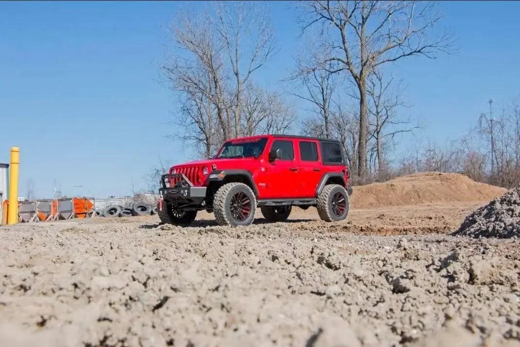 Rough Country 3.5 Inch Lift Kit | C/A Drop | 2-Door | Jeep Wrangler JL 4WD (2018-2023) by Rough Country