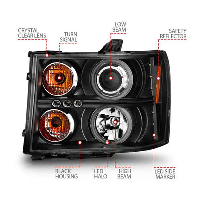 ANZO ANZ LED/Projector Headlights by ANZO