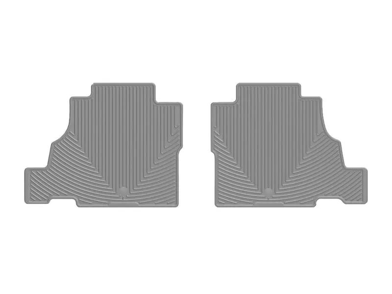 WeatherTech WT Rubber Mats - Rear - Grey by WeatherTech