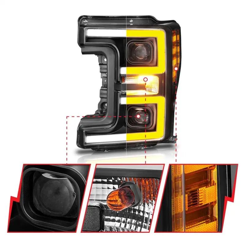ANZO ANZ LED/Projector Headlights by ANZO