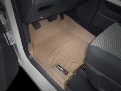 WeatherTech WT FloorLiner - Front - Tan by WeatherTech