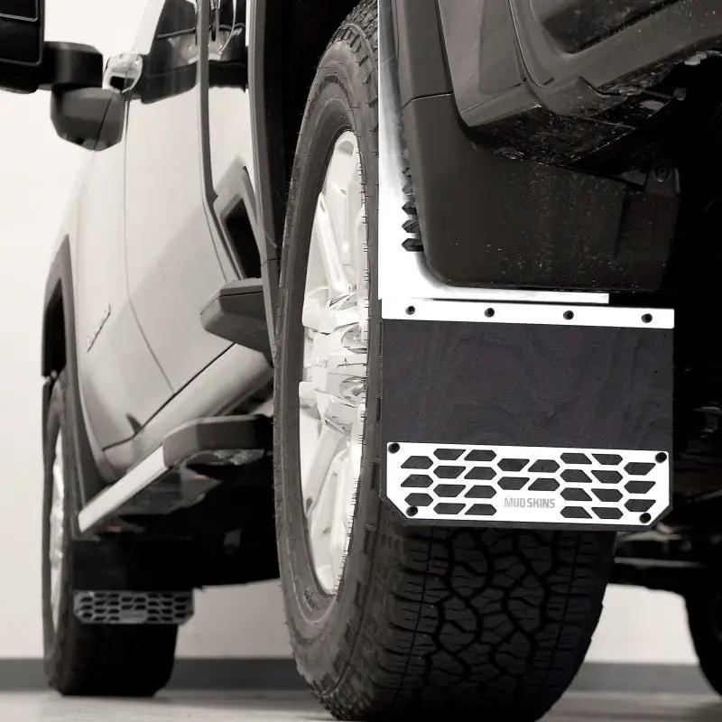 Putco PUT Mud Skins - Polished SS by Putco