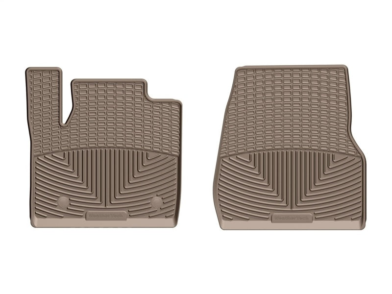 WeatherTech WT Rubber Mats - Front - Tan by WeatherTech