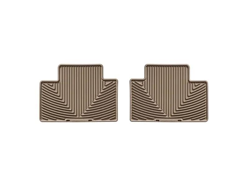 WeatherTech WT Rubber Mats - Rear - Tan by WeatherTech