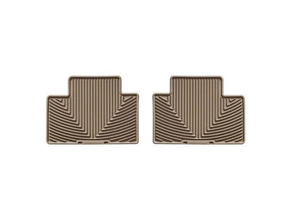 WeatherTech WT Rubber Mats - Rear - Tan by WeatherTech