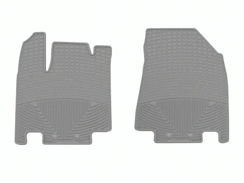WeatherTech WT Rubber Mats - Front - Grey by WeatherTech