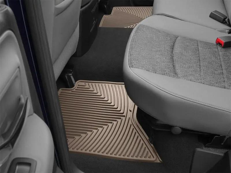 WeatherTech WT Rubber Mats - Rear - Tan by WeatherTech