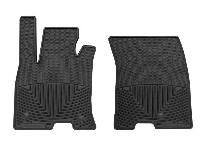 WeatherTech WT Rubber Mats - Front - Blk by WeatherTech