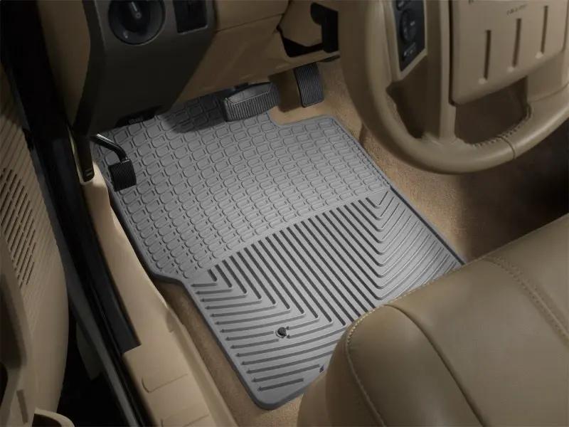 WeatherTech WT Rubber Mats - Front - Grey by WeatherTech