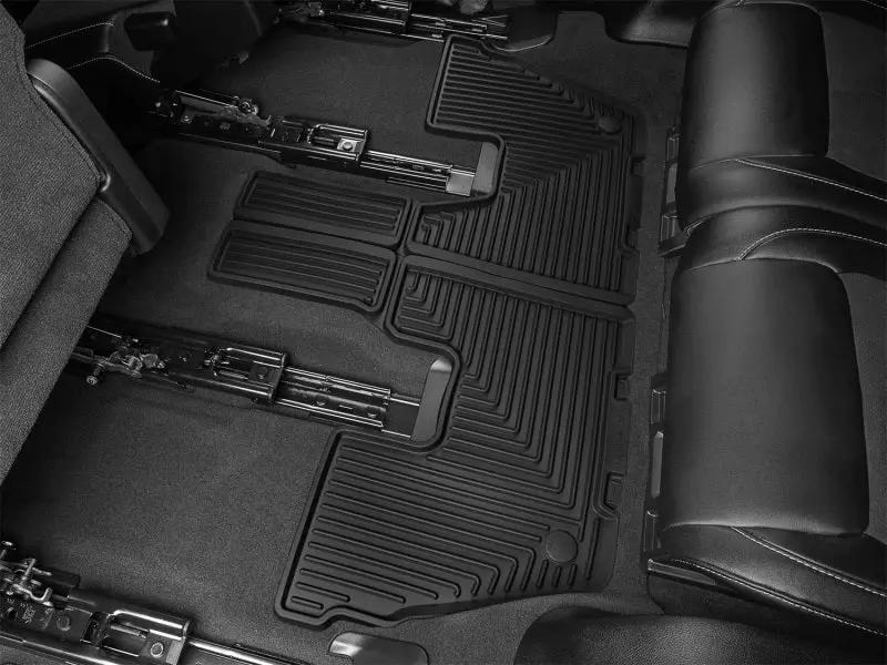 WeatherTech WT Rubber Mats - Rear - Blk by WeatherTech