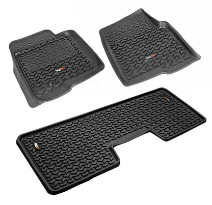 Rugged Ridge RUG Floor Liners - Black