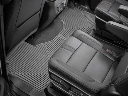 WeatherTech WT Rubber Mats - Rear - Grey by WeatherTech