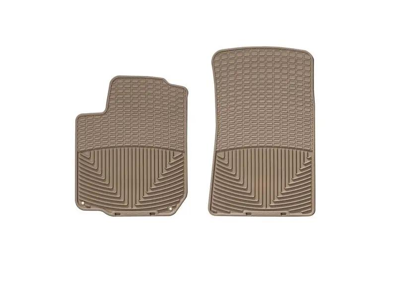 WeatherTech WT Rubber Mats - Front - Tan by WeatherTech