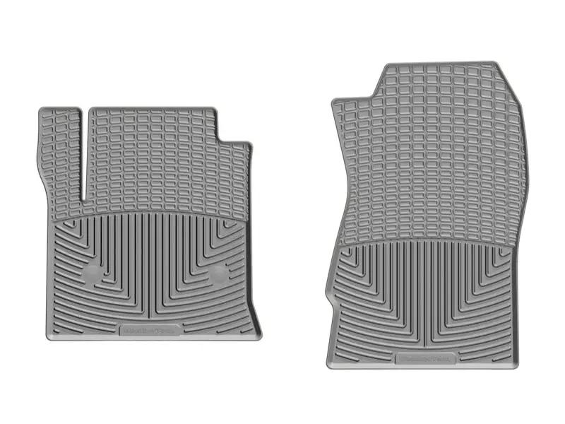 WeatherTech WT Rubber Mats - Front - Grey by WeatherTech