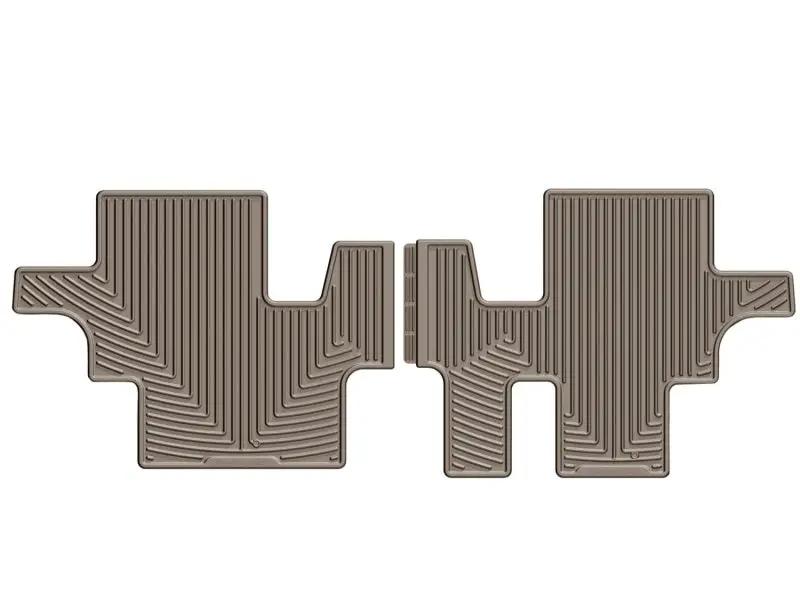 WeatherTech WT Rubber Mats - Rear - Tan by WeatherTech