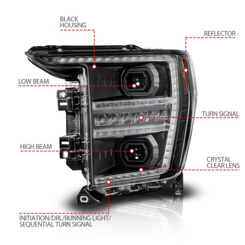 ANZO ANZ LED/Projector Headlights by ANZO