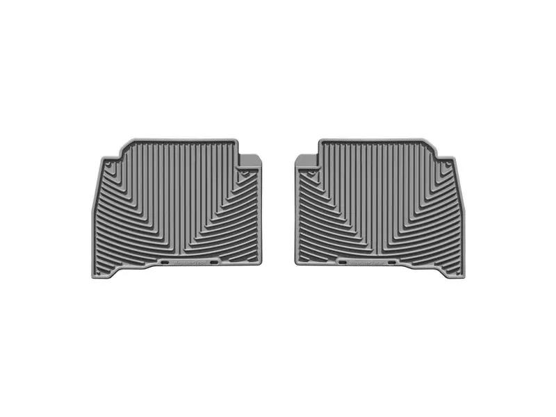 WeatherTech WT Rubber Mats - Rear - Grey by WeatherTech