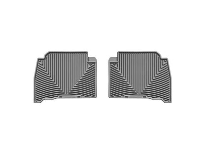 WeatherTech WT Rubber Mats - Rear - Grey by WeatherTech