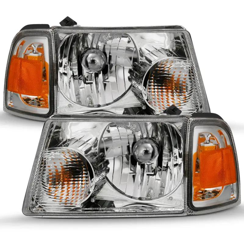 ANZO ANZ Crystal Headlights by ANZO