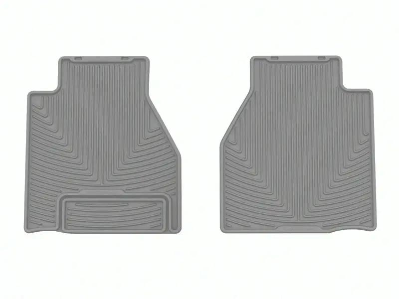 WeatherTech WT Rubber Mats - Rear - Grey by WeatherTech