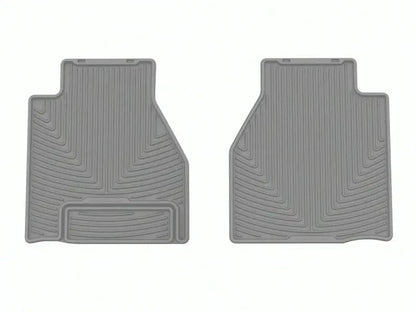 WeatherTech WT Rubber Mats - Rear - Grey by WeatherTech