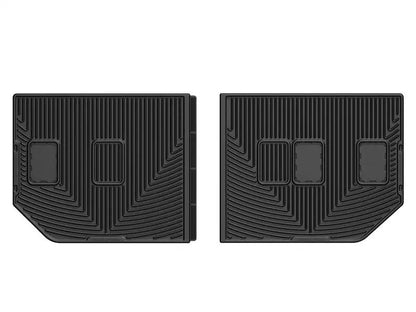 WeatherTech WT Rubber Mats - Rear - Blk by WeatherTech