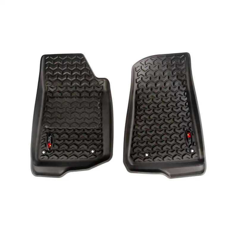Rugged Ridge RUG Floor Liners - Black by Rugged Ridge