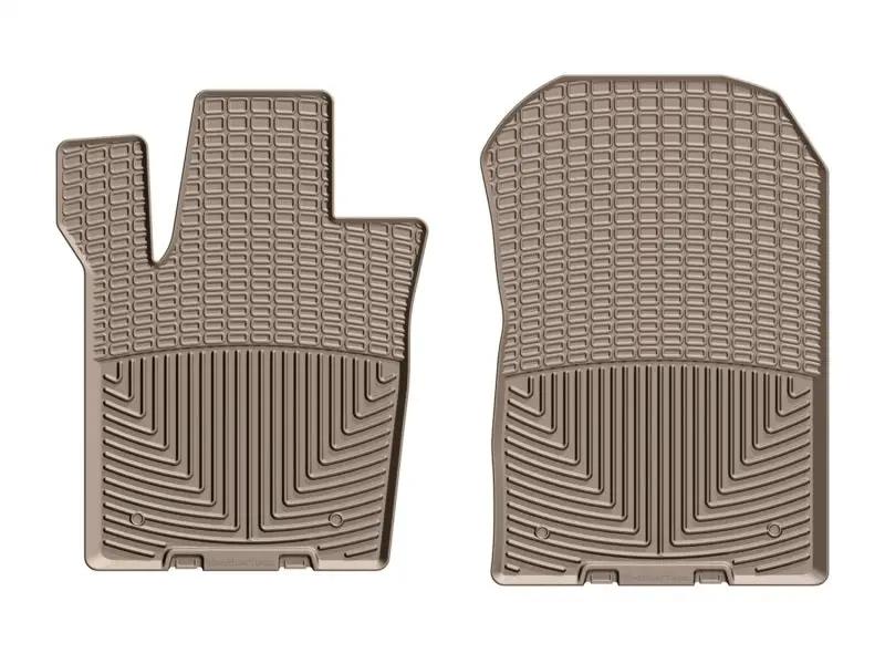 WeatherTech WT Rubber Mats - Front - Tan by WeatherTech